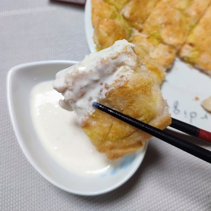 子供さんも大喜び!明太ポテトチヂミ